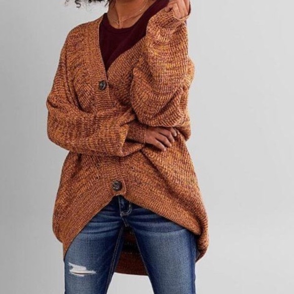 Daytrip cardigan sweater size small oversized button up casual 100% cotton comfy - Picture 10 of 15